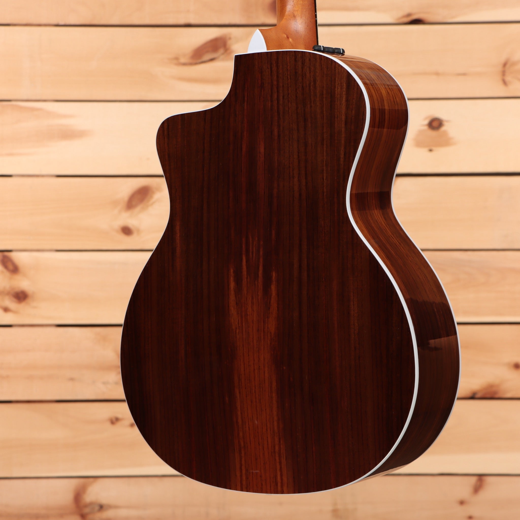 Pre-owned Taylor 214ce Deluxe acoustic guitar natural finish with venetian cutaway