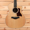 Pre-owned Taylor 214ce Deluxe acoustic-electric guitar natural finish with venetian cutaway
