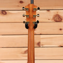 Taylor 214ce Deluxe acoustic-electric guitar natural finish with grand auditorium body and gold tuning machines