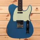 Fender Custom Shop Limited 1960 Telecaster Relic electric guitar Lake Placid Blue with single-coil pickups