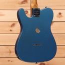 Fender Custom Shop Limited 1960 Telecaster relic electric guitar Lake Placid Blue with single-coil pickups