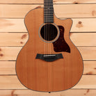 Taylor 514ce Grand Auditorium acoustic-electric guitar natural finish with venetian cutaway pre-owned