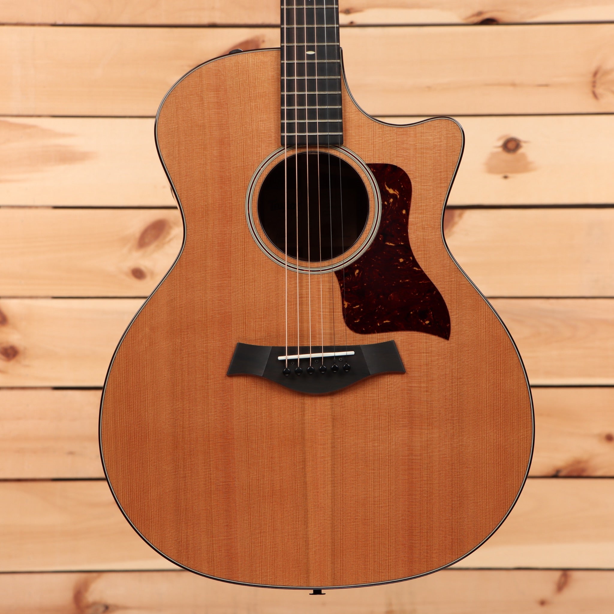 Taylor 514ce Grand Auditorium acoustic-electric guitar natural finish with venetian cutaway pre-owned
