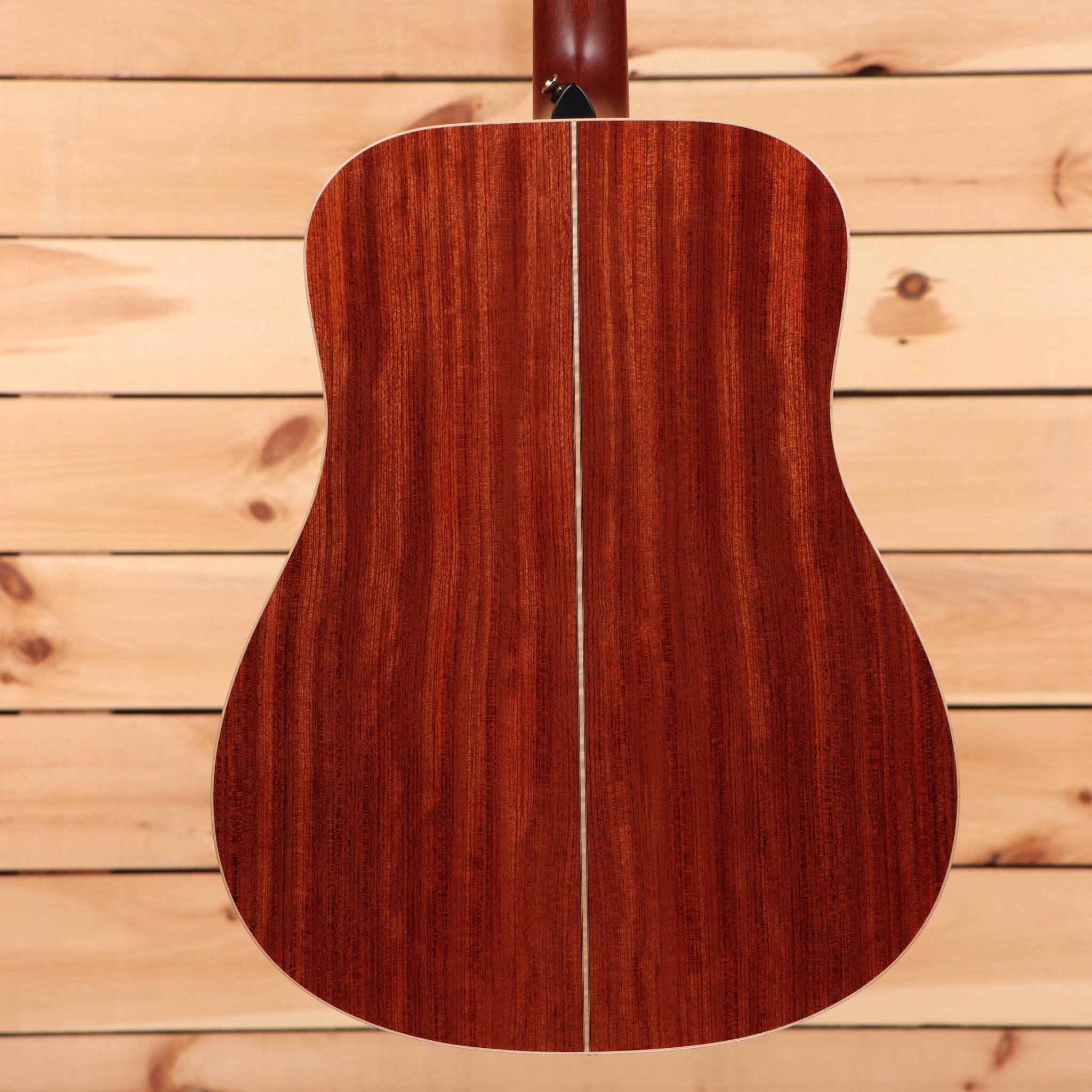 Pre-owned Boucher SG22G dreadnought acoustic guitar natural finish with center seam detail