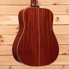 Pre-owned Boucher SG22G dreadnought acoustic guitar natural finish with white binding