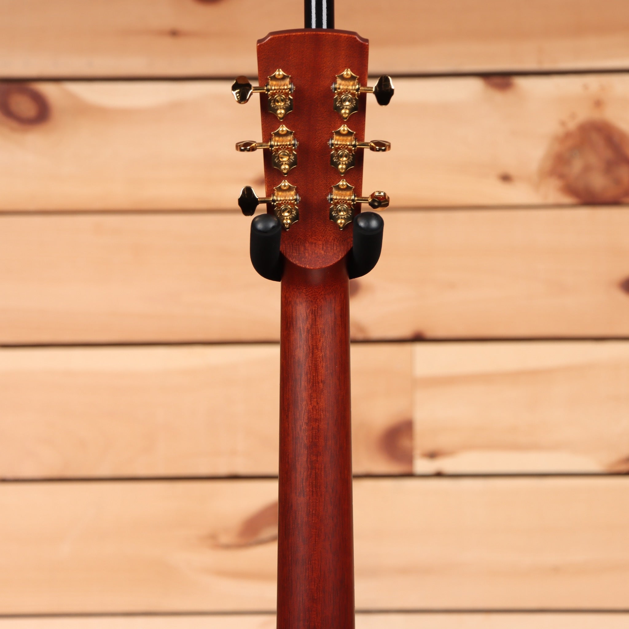 Boucher SG22G pre-owned acoustic guitar natural finish with gold tuners and black headstock
