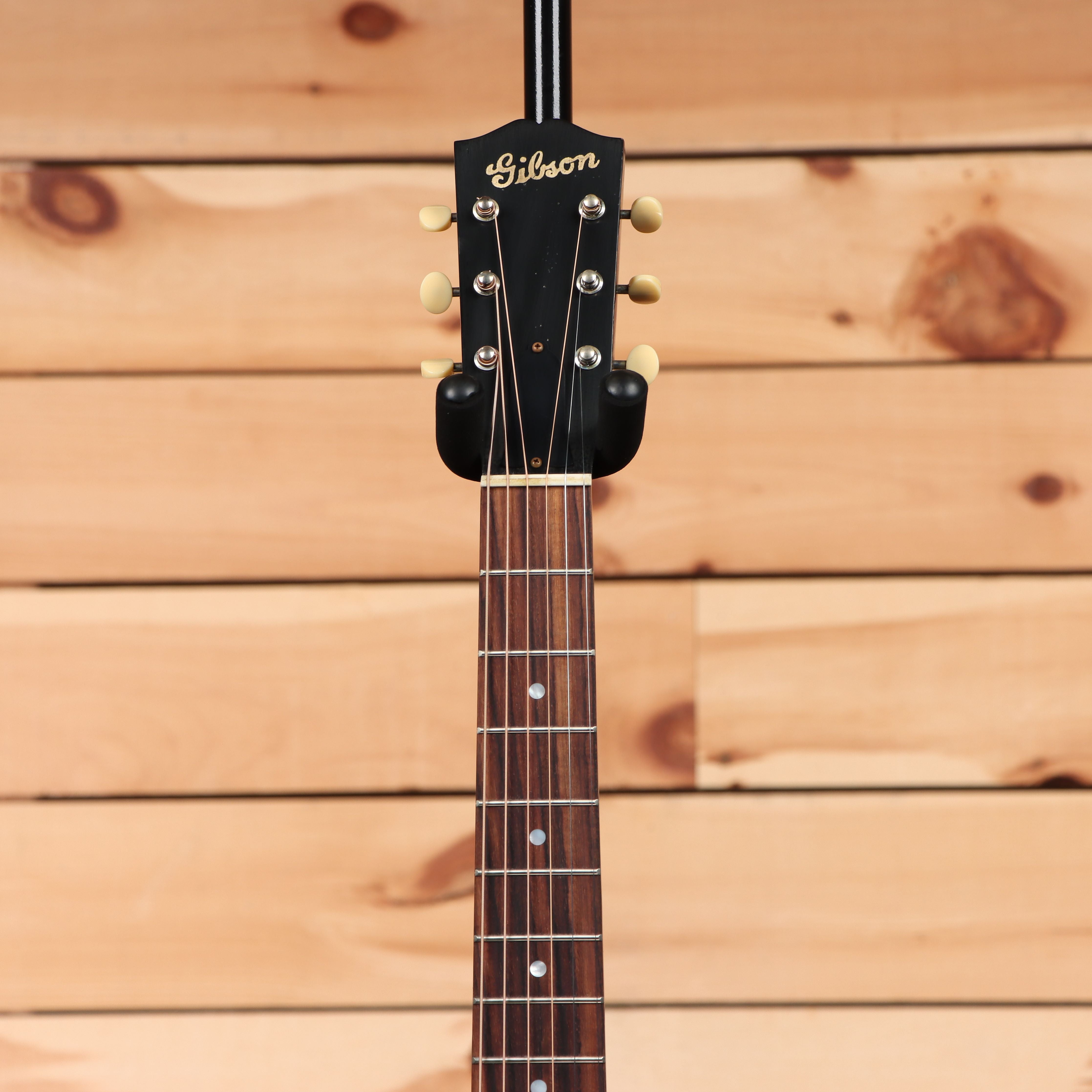 Gibson L-00 acoustic guitar light aged ebony finish with rosewood fretboard and Murphy Lab light aging