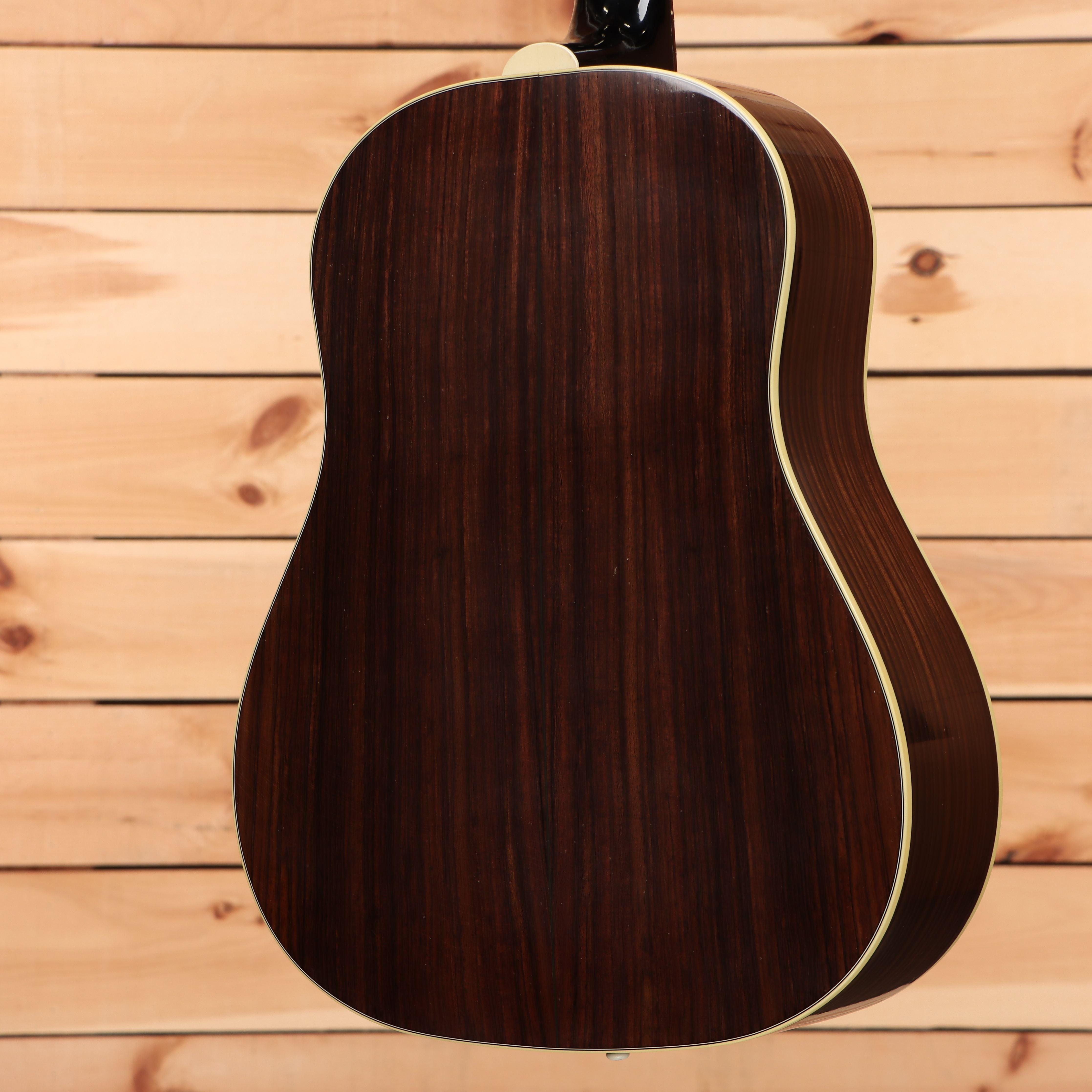 Gibson 1942 Banner Southern Jumbo light aged vintage sunburst acoustic guitar with mahogany back