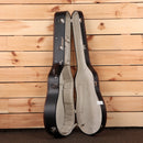 Santa Cruz OOO Custom acoustic guitar Buttered Toast finish with padded case interior