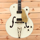 Gretsch G613655 Vintage Select Edition '55 Falcon semi-hollow electric guitar White Lacquer with dual P90 pickups