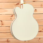 Gretsch G613655 Vintage Select Edition 55 Falcon semi-hollow electric guitar white lacquer with gold hardware