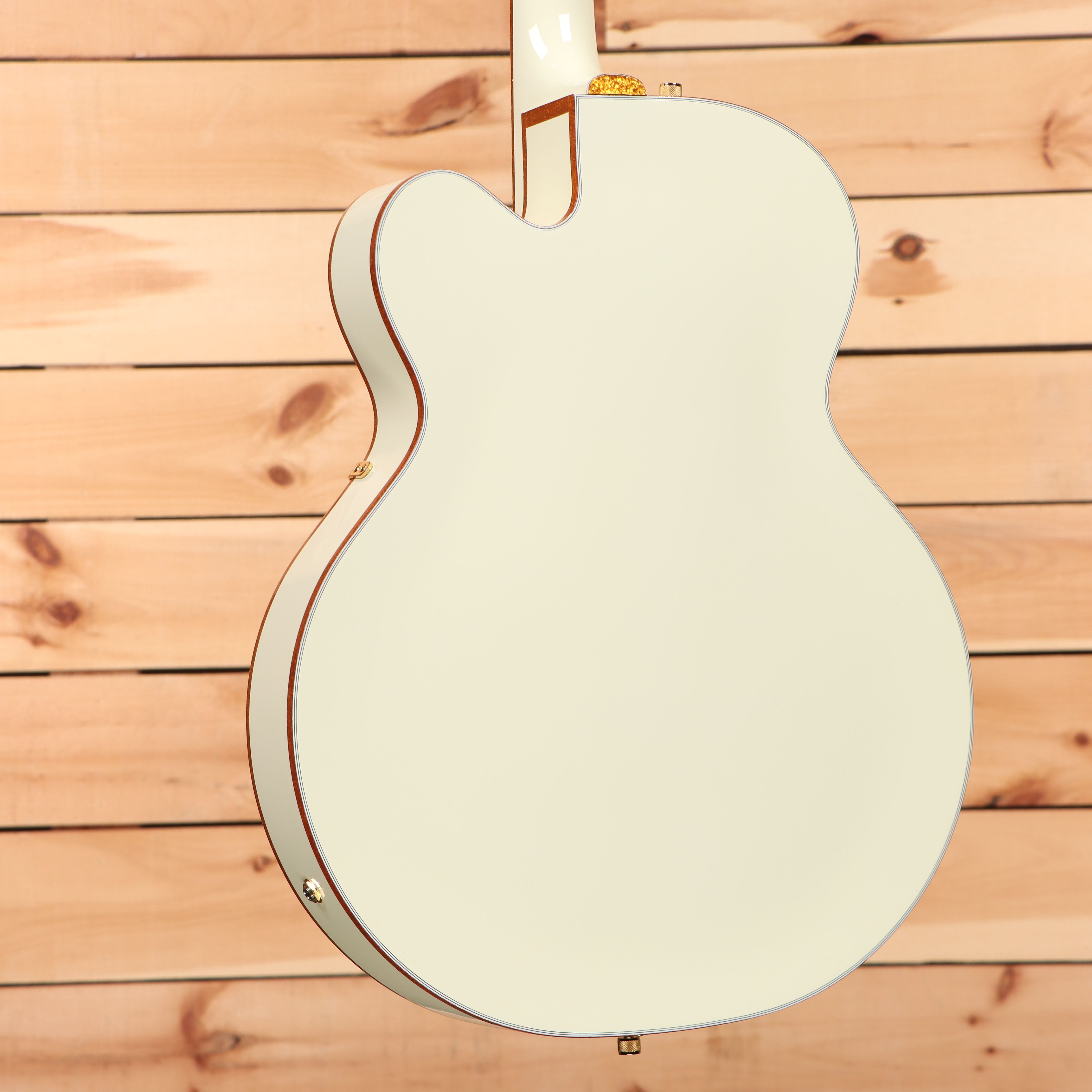Gretsch G613655 Vintage Select Edition '55 Falcon semi-hollow electric guitar White Lacquer with f-holes