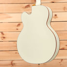 Gretsch G6136-55 Falcon White Lacquer semi-hollow electric guitar with bound edges
