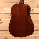Pre-owned Martin Custom Shop D-18 dreadnought acoustic guitar natural finish with mahogany back and sides