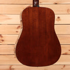 Pre-owned Martin Custom Shop D18 dreadnought acoustic guitar natural finish with rosewood back and sides