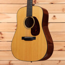 Pre-owned Martin Custom Shop D18 dreadnought acoustic guitar natural finish with rosewood back and sides