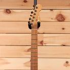 Charvel ProMod DK24 HH electric guitar Transparent Black Burst with dual humbucker pickups