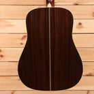 Martin HD28 dreadnought acoustic guitar natural finish pre-owned with rosewood back and sides