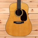 Martin HD28 dreadnought acoustic guitar natural finish pre-owned with tortoiseshell pickguard