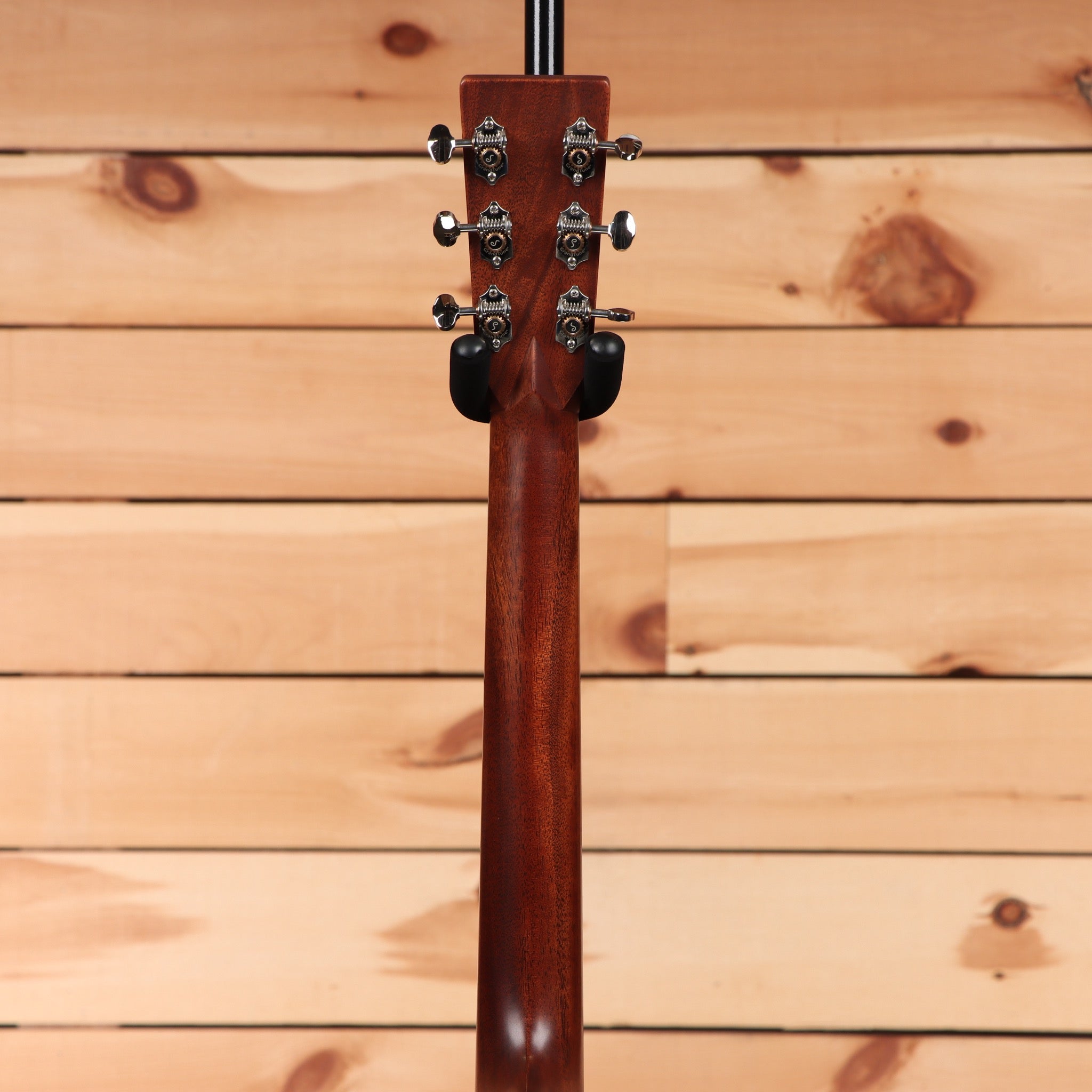Pre-owned Martin HD28 dreadnought acoustic guitar natural finish with chrome tuning machines