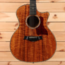 Taylor K14ce Grand Auditorium acoustic-electric guitar natural finish with venetian cutaway