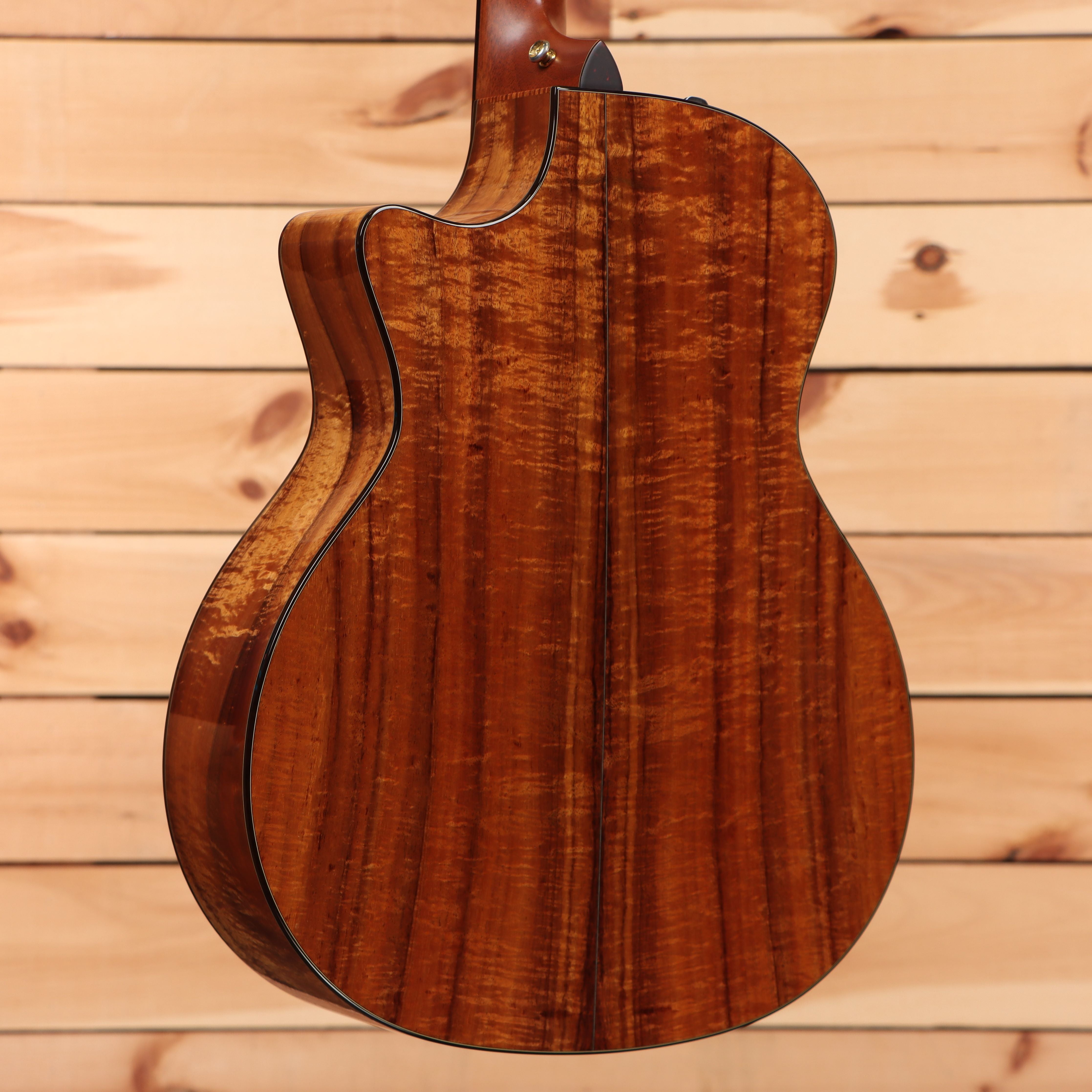 Taylor K14ce Grand Auditorium acoustic-electric guitar natural finish with venetian cutaway