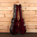 Taylor K14ce Grand Auditorium acoustic-electric guitar natural finish with burgundy velvet-lined case