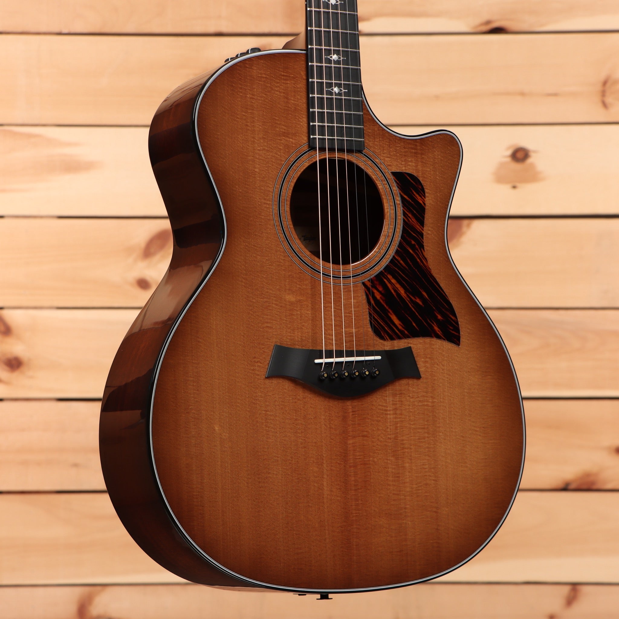 Taylor 50th Anniversary 314ce acoustic-electric guitar Shaded Edgeburst with venetian cutaway
