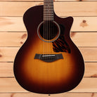 Taylor Limited 50th Anniversary AD14CESB acoustic-electric guitar tobacco sunburst with venetian cutaway