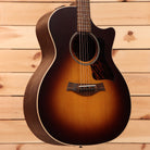 Taylor Limited 50th Anniversary AD14cesb acoustic-electric guitar tobacco sunburst with venetian cutaway