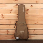 Taylor 50th Anniversary GS Mini vintage sunburst acoustic guitar case with Gsmini branding