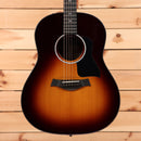 Taylor Limited 50th Anniversary 217e SB Plus dreadnought acoustic guitar tobacco sunburst with black pickguard