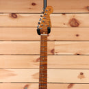 Fender Custom Shop Limited Roasted Pine Stratocaster electric guitar relic aged teal green metallic with maple neck