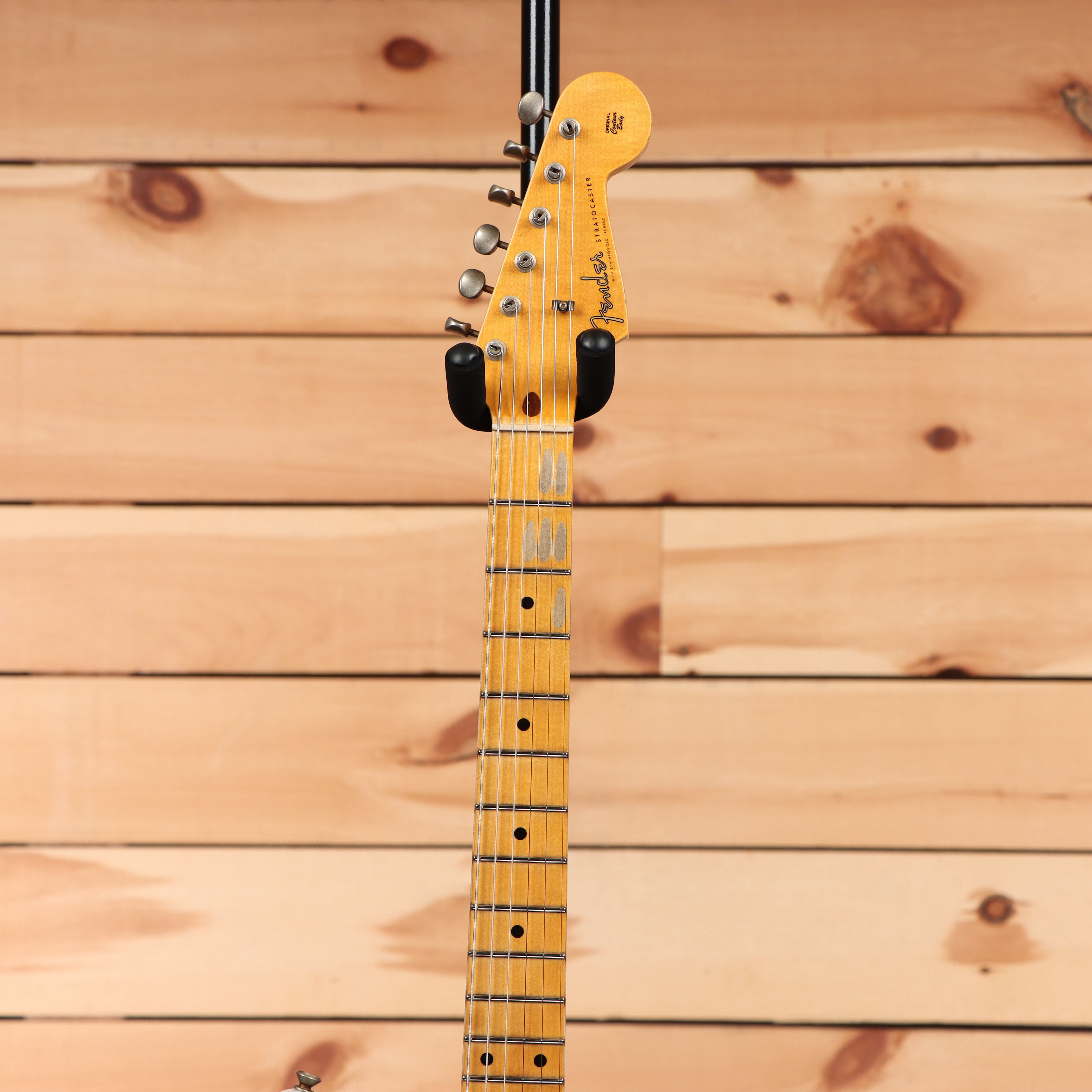 Fender Custom Shop Limited Tomatillo Stratocaster Journeyman electric guitar Super Faded Aged Sonic Blue maple neck