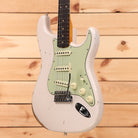 Fender Custom Shop Late 1962 Stratocaster Relic electric guitar Super Faded Aged Shell Pink with mint green pickguard