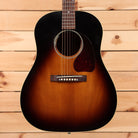 Gibson J-45 dreadnought acoustic guitar light-aged vintage sunburst with rosewood back and sides