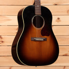Gibson 1942 Banner J-45 light-aged dreadnought acoustic guitar vintage sunburst with cream binding