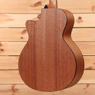 Furch Blue Baritone CM natural acoustic guitar with cutaway body and curved binding