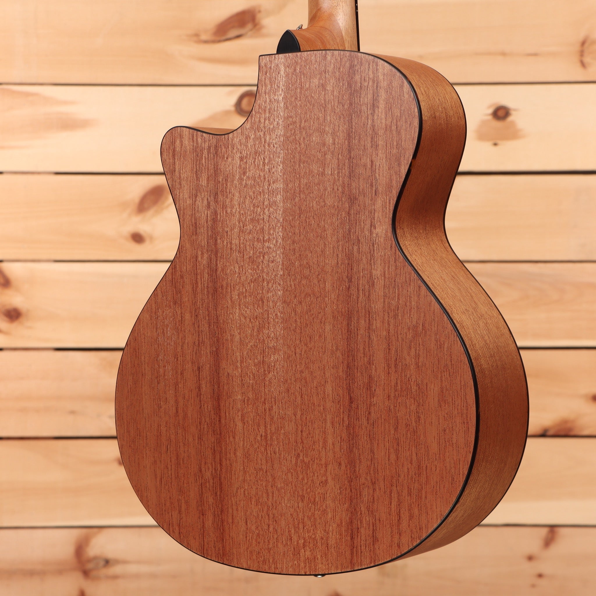 Furch Blue Baritone CM natural acoustic guitar with cutaway body and curved binding