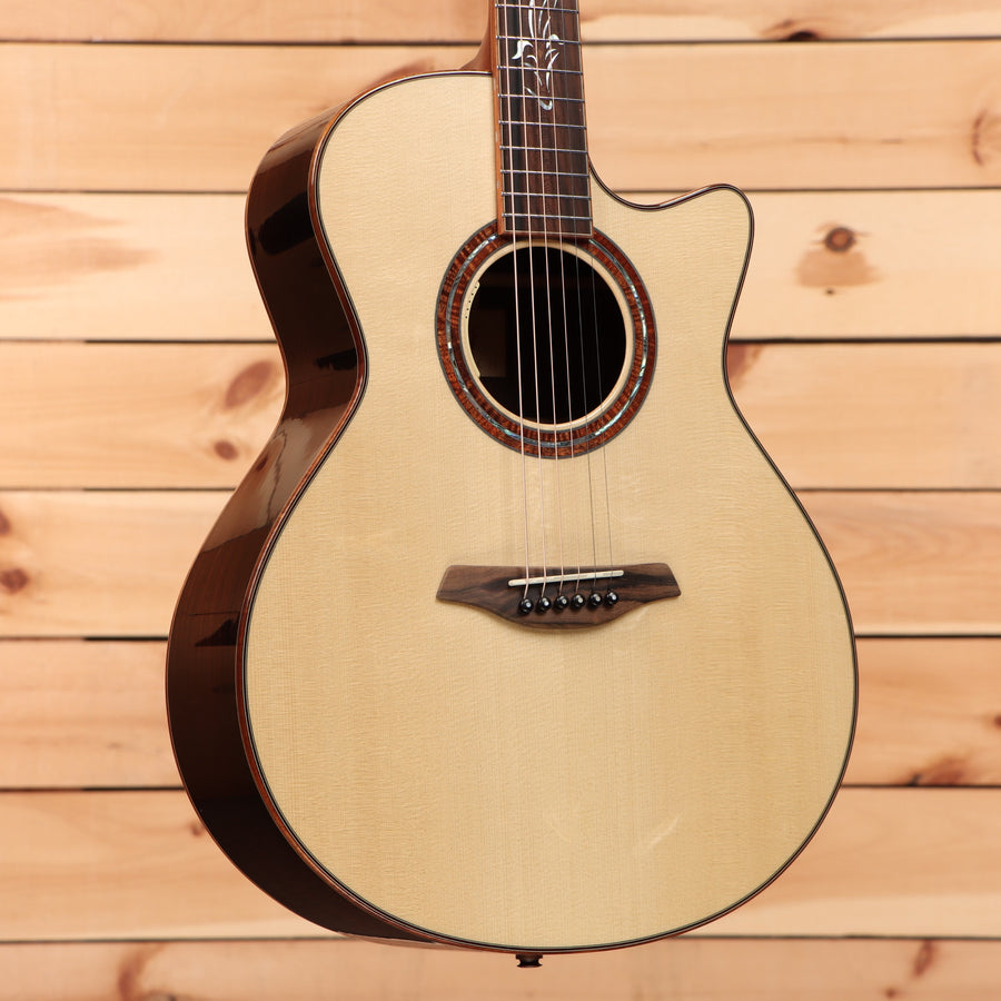 Furch Red Gclr Anthem acoustic guitar natural finish with venetian cutaway