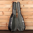 Furch Vintage 1OMSR natural acoustic guitar hard case with gray velvet interior