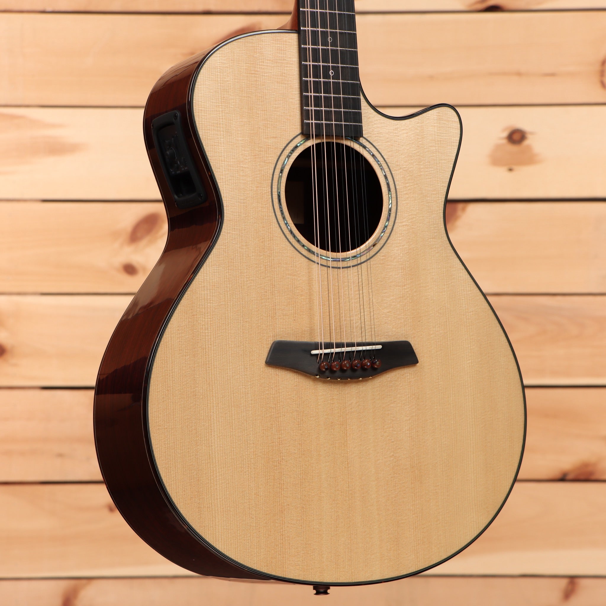Furch Yellow GCSR-12 12-string acoustic guitar natural finish with venetian cutaway
