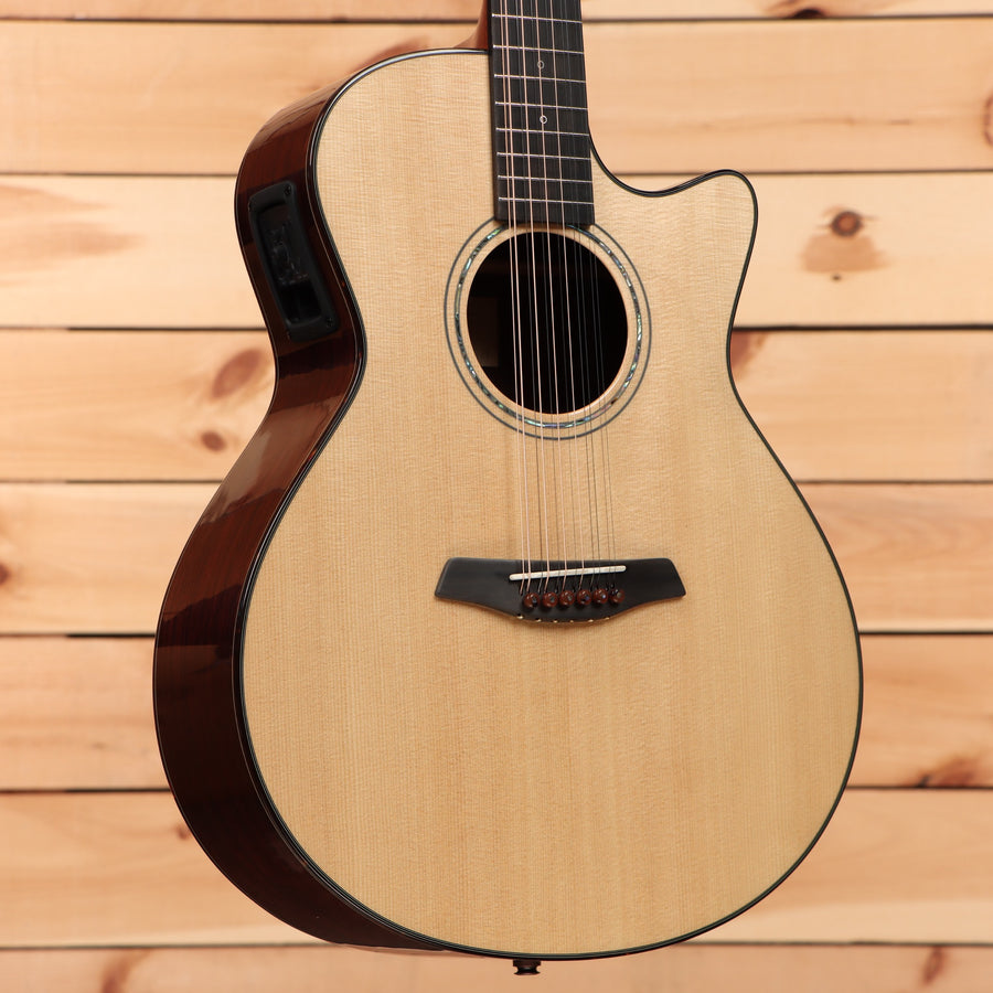 Furch Yellow GCSR-12 12-string acoustic guitar natural finish with venetian cutaway
