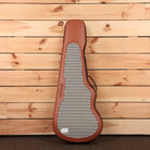 Powers Electric A-Type Kingfisher Blue gingham fabric interior hardshell case