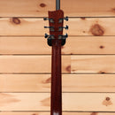 Gallagher GA72 dreadnought acoustic guitar natural finish with chrome tuning machines