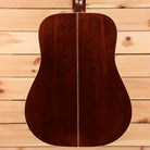 Gallagher Doc Watson Custom dreadnought acoustic guitar natural finish with center stripe binding