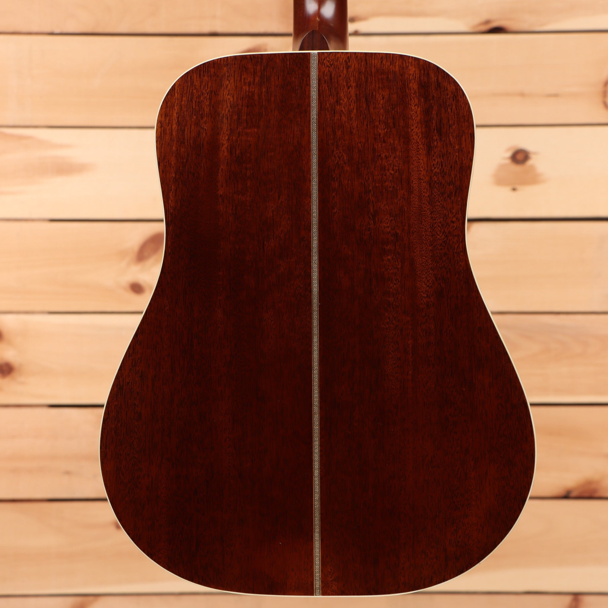 Gallagher Doc Watson Custom dreadnought acoustic guitar natural finish with center stripe binding