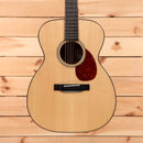 Bourgeois Touchstone OM Country Boy natural acoustic guitar with red tortoiseshell pickguard