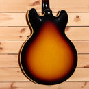 Gibson 1959 ES-335 Reissue VOS semi-hollow electric guitar Vintage Burst with maple binding