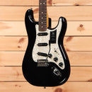 Fender 70th Anniversary Player Stratocaster electric guitar Nebula Noir with pearloid pickguard and single-coil pickups